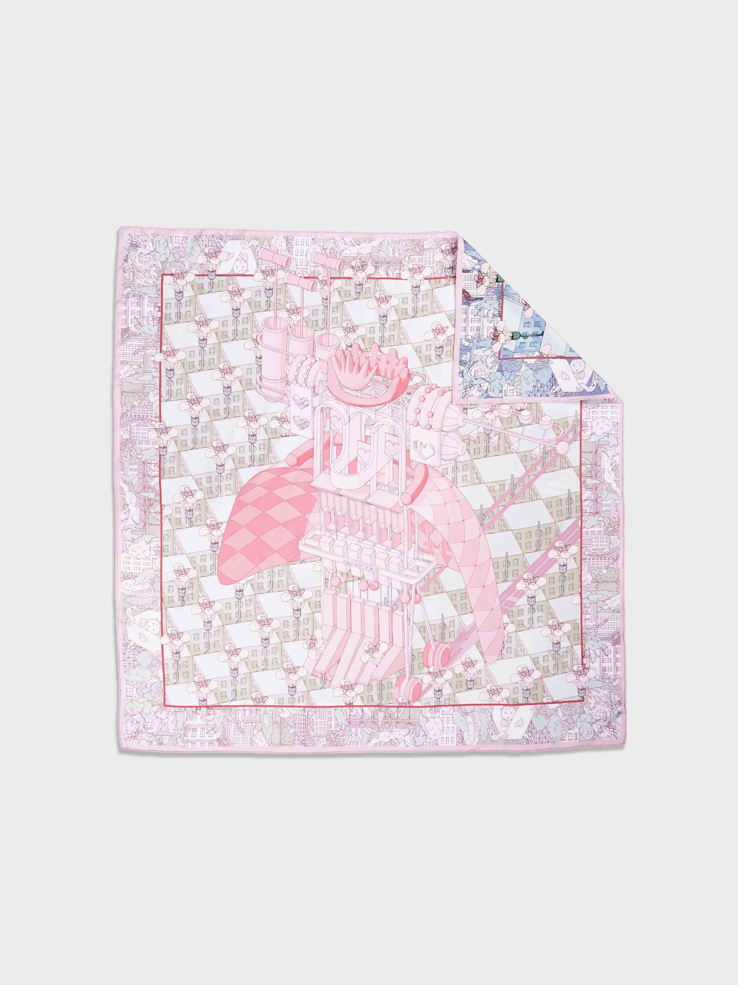 ‘queen of harvest’ silk foulard 90